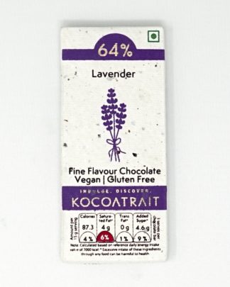 Kocoatrait Lavender Bean to Bar Chocolate
