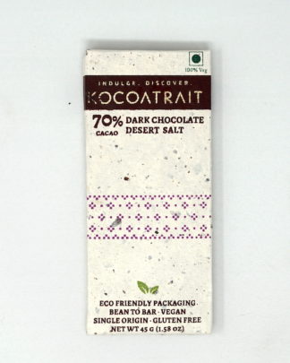Kocoatrait 70% Dark Chocolate Desert Salt