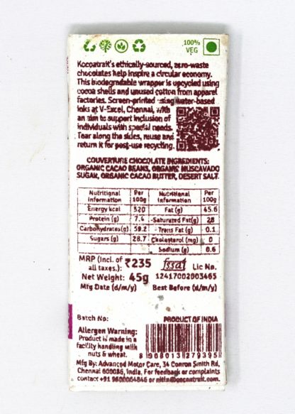 Kocoatrait 70% Desert Salt