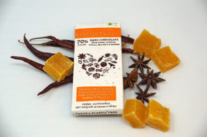 Kocoatrait Star Anise Mango Guntur Chilli Sea Salt Chocolate