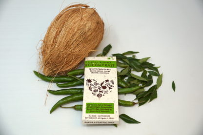 Kocoatrait Green Chilli Curry Leaves Coconut Chocolate