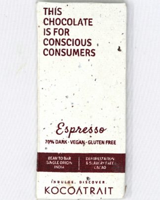 Kocoatrait Espresso Dark Chocolate