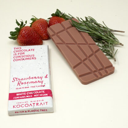 Strawberry & Rosemary White Chocolate
