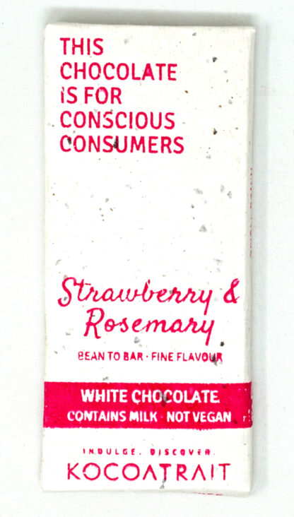 Strawberry & Rosemary White Chocolate