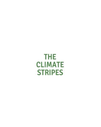 The Climate Stripes